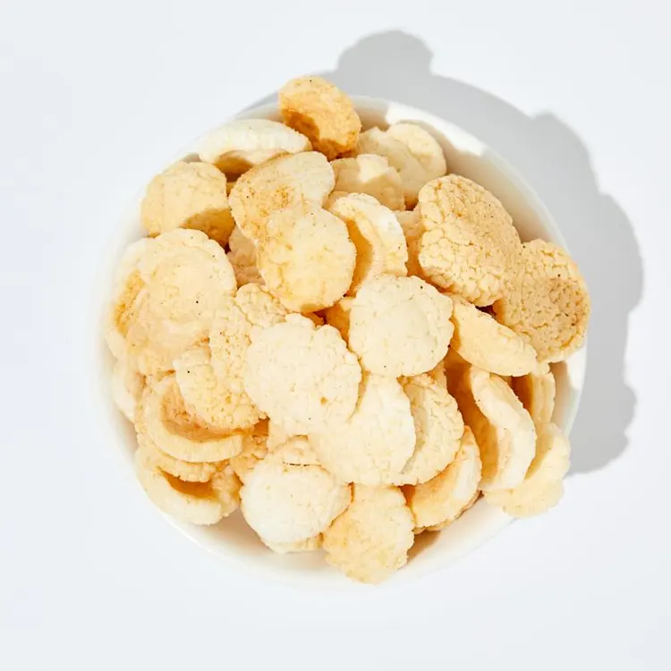 2,5 kg knapperige rijstcrackerschijfjes met zout- en pepersmaak