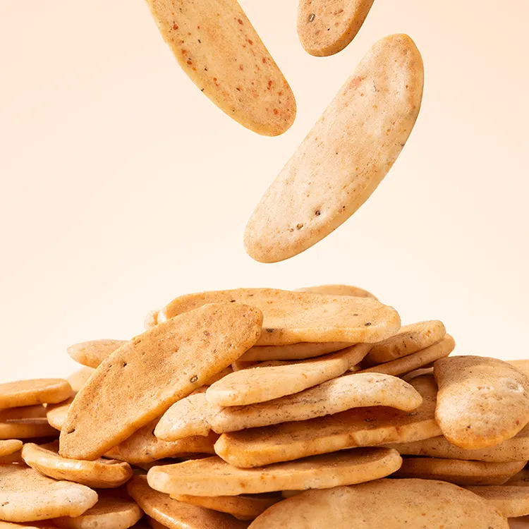 2,5 kg Zoutgebakken Sesam Rijstcracker Plakjes